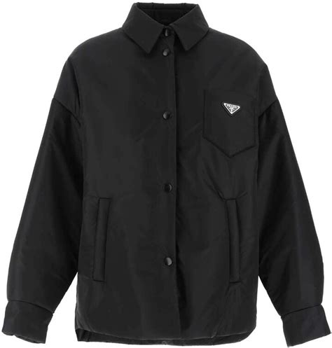 prada snapdown overshirt|Re.